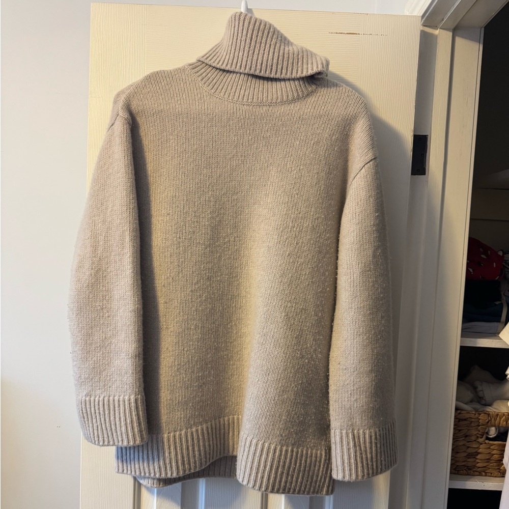Cozy Cream Turtleneck Sweater